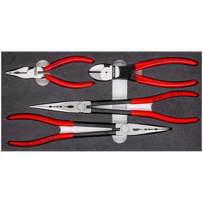 Schaumstoffeinlage Knipex Zangen-Set KFZ